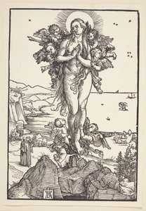 The Elevation of St. Mary Magdalene by Albrecht Dürer
