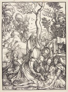 The Lamentation by Albrecht Dürer