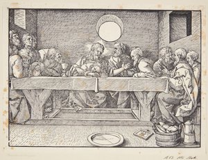 The Last Supper by Albrecht Dürer