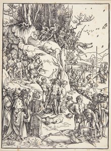 The Martyrdom of the Ten Thousand by Albrecht Dürer