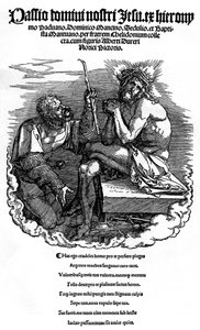 Title Page to the Series The Great Passion, 1510, 1936 by Albrecht Dürer