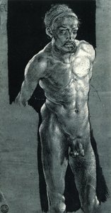 Self-Portrait in the Nude by Albrecht Dürer
