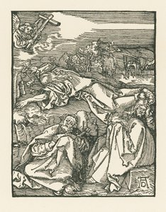 Agony in the Garden - Christ on the Mount of Olives by Albrecht Dürer or Duerer