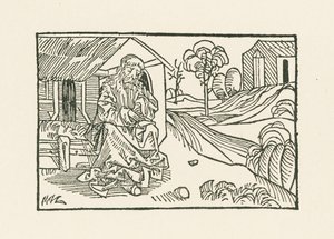 Brother Claus in Front of the Hut by Albrecht Dürer or Duerer