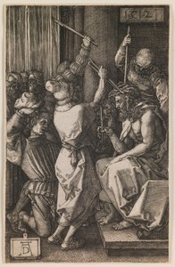 Christ Crowned with Thorns, from the series "The Little Passion" by Albrecht Dürer or Duerer