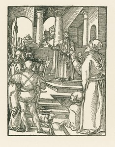 Christ before Pilate, c.1508-09 by Albrecht Dürer or Duerer