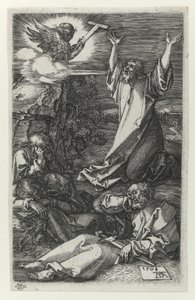 Christ in the Garden of Olive Trees by Albrecht Dürer