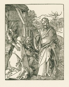 Christ Taking Leave of His Mother by Albrecht Dürer or Duerer