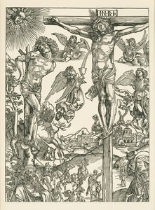 Crucifixion (The Great Calvary) by Albrecht Dürer or Duerer
