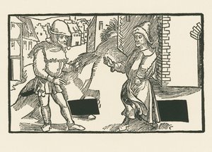 Demea and Micio by Albrecht Dürer or Duerer