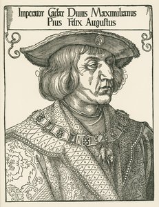 Emperor Maximilian I by Albrecht Dürer or Duerer