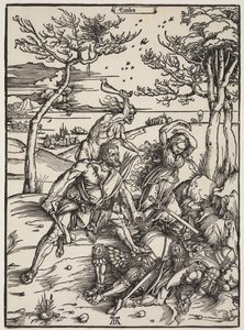 Hercules Conquering Cacus, c.1496 by Albrecht Dürer