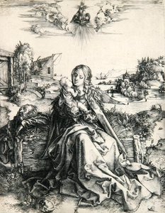 Madonna with a Dragonfly (engraving)