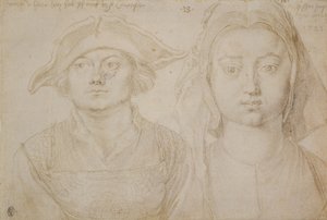 Marx Ulstat; The Beautiful Young Woman of Antwerp by Albrecht Dürer or Duerer