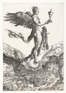 Nemesis (The Great Fortune) by Albrecht Dürer or Duerer
