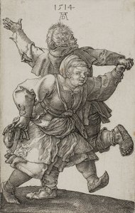Peasant Couple Dancing