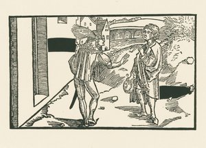 Phaedria and Parmeno by Albrecht Dürer or Duerer