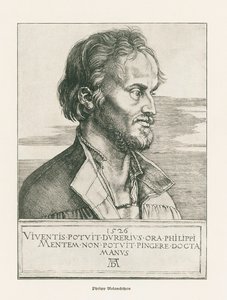 Philipp Melanchthon by Albrecht Dürer or Duerer