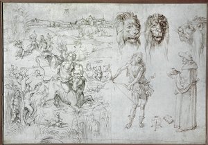 Rape of Europa, Lion