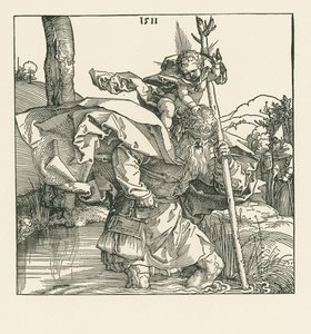 Saint Christopher by Albrecht Dürer or Duerer