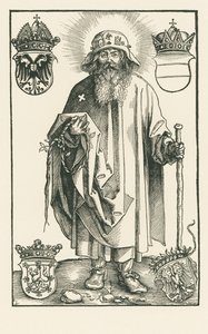 Saint Coloman as a Pilgrim by Albrecht Dürer or Duerer