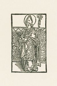 Saint Nicholas by Albrecht Dürer or Duerer