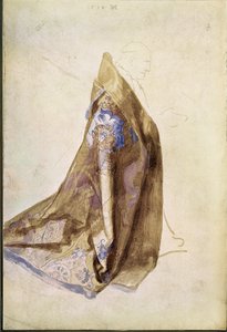 Study for the Robe of Pope Julius II for The Virgin with the Wreath of Roses by Albrecht Dürer or Duerer
