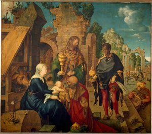 The Adoration of the Magi by Albrecht Dürer