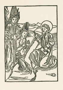 The Baptism of Christ in the River Jordan by Albrecht Dürer or Duerer