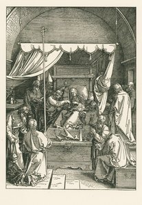 The Death of the Virgin by Albrecht Dürer or Duerer
