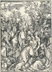The Entombment, from the Large Passion by Albrecht Dürer