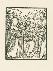 The Feeding of the Five Thousand by Albrecht Dürer or Duerer