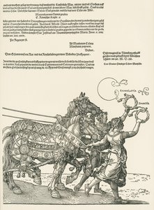 The Great Triumphal Car by Albrecht Dürer or Duerer