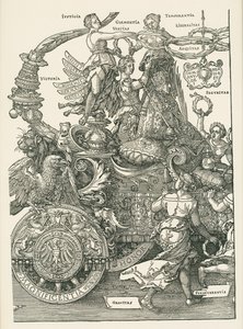 The Great Triumphal Car by Albrecht Dürer or Duerer