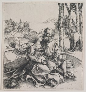 The Ill-Assorted Couple by Albrecht Dürer or Duerer