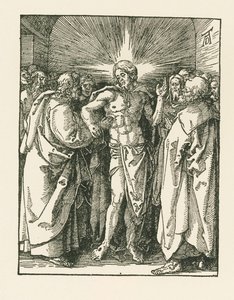 The Incredulity of Saint Thomas, c.1510 by Albrecht Dürer or Duerer