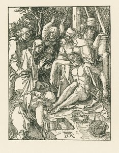 The Lamentation for Christ by Albrecht Dürer or Duerer