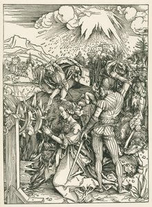 The Martyrdom of Saint Catherine of Alexandria by Albrecht Dürer or Duerer