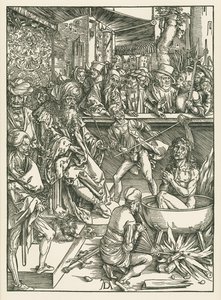 The Martyrdom of Saint John the Evangelist by Albrecht Dürer or Duerer