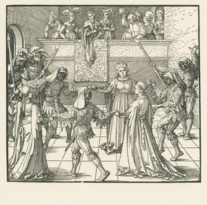 The Masquerade by Albrecht Dürer or Duerer