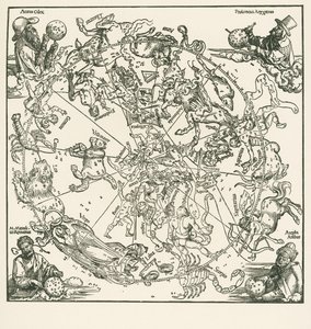 The Northern Hemisphere of the Celestial Globe by Albrecht Dürer or Duerer