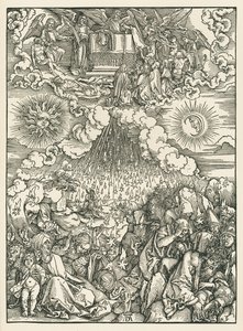 The Opening of the Fifth and Sixth Seals. The Revelation of Saint John by Albrecht Dürer or Duerer