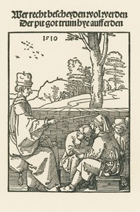 The Schoolmaster by Albrecht Dürer or Duerer