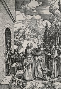 The Visitation by Albrecht Dürer