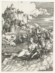 The abduction of Amymone by the sea monster