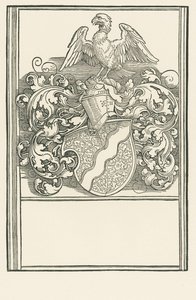 The coat of arms of Michael Behaim, c.1518-20 by Albrecht Dürer or Duerer