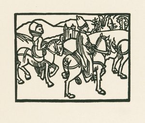 The Prince on Horseback by Albrecht Dürer or Duerer