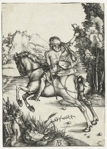 The Small Courier by Albrecht Dürer or Duerer