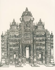 Triumphal Arch for Emperor Maximilian I by Albrecht Dürer or Duerer