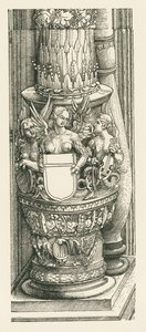 Triumphal Arch for Emperor Maximilian I by Albrecht Dürer or Duerer